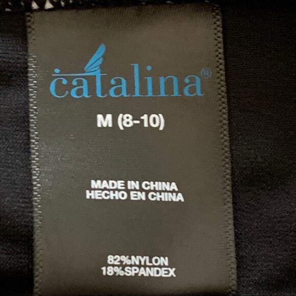 Catalina Swimsuit Floral Garden Multicolor Halter One Piece Swimsuit Medium - Picture 3 of 13